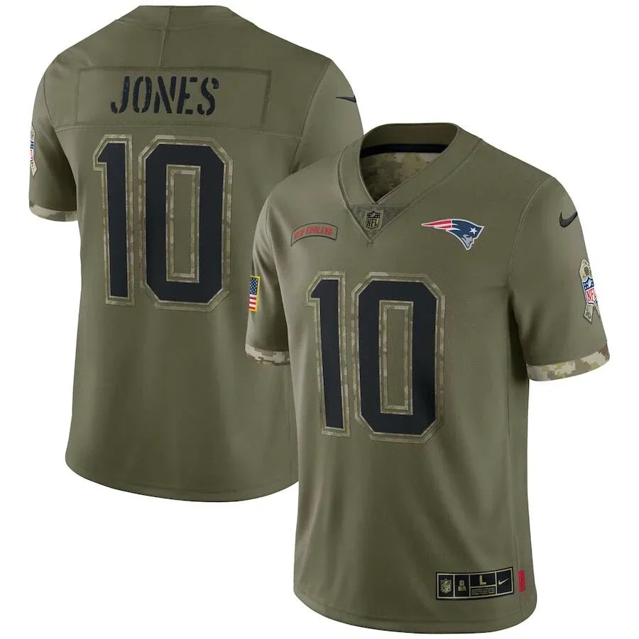 New England Patriots Vapor Limited Jersey Salute To Service 2022
